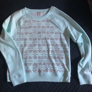 Victoria Secret medium light blue sweatshirt